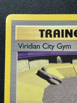 Pokemon Viridian City Gym 123/132 1st Edition Gym Challenge MP / HP - Image 2