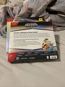 Pokemon TCG Scarlet & Violet Prismatic Evolutions Poster Collection Box Sealed - Image 4