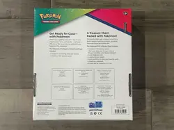 NEW POKEMON TCG COLLECTOR TREASURE CHEST TIN SET 5 PACKS/3 HOLOGRAMS 210-85505 820650802416 - Image 2