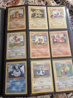 Pokemon Complete Base, Jungle, Fossil, Team Rocket/ Red Cheeks Pikachu - Image 3