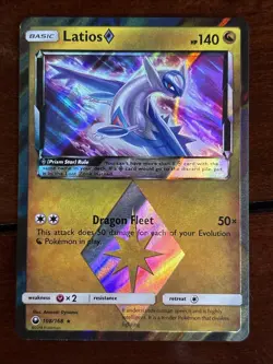 Pokemon Celestial Storm Latios Prism Star 108/168 Holo Rare LP - Image 1