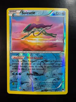 Suicune Reverse Holo Rare - 30/122 - XY Breakpoint Pokemon 2016 - Image 1