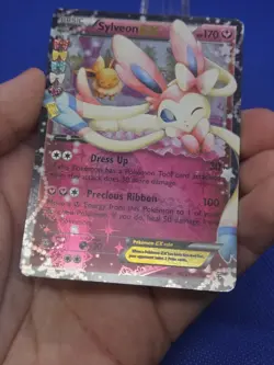 Pokemon Generations Radiant Collection Sylveon EX RC21/RC32 Ultra Rare LP - Image 2