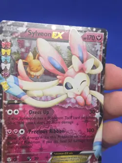 Pokemon Generations Radiant Collection Sylveon EX RC21/RC32 Ultra Rare LP - Image 3