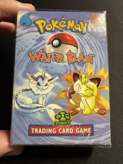 Pokemon Water Blast Theme Deck Nm-mint Product - Factory Sealed Box Mini 742818060691 - Image 1