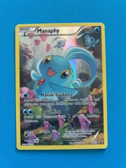 Manaphy XY113 Black Star Promo Full Art - English - Pokemon TCG - Image 1