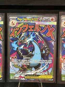 Pokemon Mega Charizard X ex 023 Phantasmal Flames UPC Black Star Promo NM PICK - Image 5