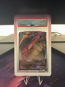 2022 Pokemon SWSH FA Mimikyu VMAX #69 Brilliant Stars PSA 10 Gem Mint - Image 1