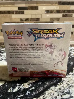 Pokemon 2016 XY Breakthrough Booster Box Factory Sealed VINTAGE - Image 2