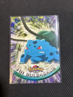 Topps Pokemon Tv Animation Edition Bulbasaur #1 Charmander #4 Squirtle #7 LOT - Image 3