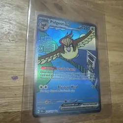 Pokemon TCG Obsidian Flames Pidgeot EX 225/197 - Image 1
