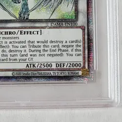 Yugioh x1 PSA 10 Stardust Dragon DAMA-EN100 Starlight Rare 1st Ed (GEM MINT) - Image 3