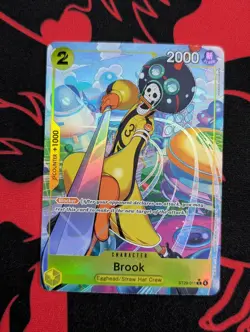 One Piece Brook ST29-011 FULL ART Starter Deck 29 Egghead Foil - Image 1