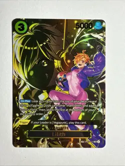 OP07-111 Lilith Sr (OP13 SP) Alt Art One Piece TCG English Card - Image 1
