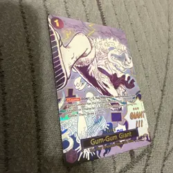 One Piece Gum-Gum Giant Alt Art R OP09-078 Manga English Mint Pack Fresh - Image 3