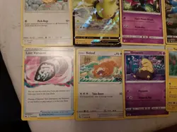 Genuine Unsorted Small Collection Job Lot of Pokemon Pokemon Cards - Image 5