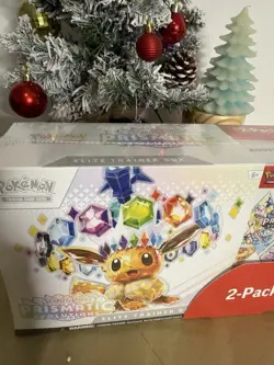 POKEMON TCG PRISMATIC EVOLUTIONS COSTCO BUNDLE ETB+BOOSTER BUNDLE NEW AND SEALED - Image 4