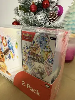 POKEMON TCG PRISMATIC EVOLUTIONS COSTCO BUNDLE ETB+BOOSTER BUNDLE NEW AND SEALED - Image 5