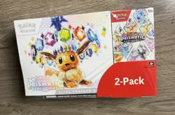 Pokemon Prismatic Evolutions ETB And Booster Bundle Costco Sealed New - Image 1