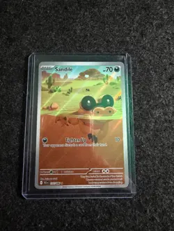 Sandile 135/086 - S&V Black Bolt Illustration Rare - Pokemon TCG English Card - Image 1
