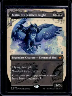 2024 Magic MTG Bloomburrow Maha Its Feathers Night #289 - Image 1