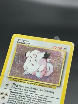 Clefairy - 5/102 - Base Set Unlimited 1999 - WOTC - Holo Rare - DMG - Pokemon - Image 2