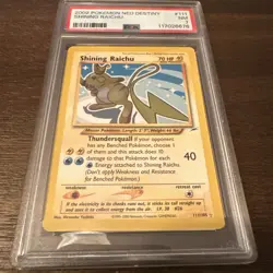 2002 POKEMON NEO DESTINY #111 SHINING RAICHU PSA 7 - Image 2