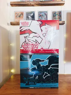 Black Bolt and White Flare Pokemon Center ETB Elite Trainer Box Set of 2 - Image 3