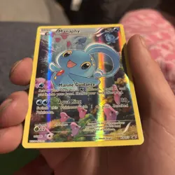 Pokemon TCG - Manaphy Full Art - XY113 Black Star Promo Mythical Collection - NM - Image 2