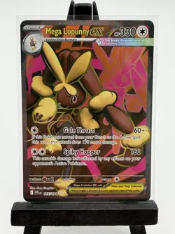 Mega Lopunny ex Ultra Rare Pokemon TCG Phantasmal Flames 115/094 - Image 1