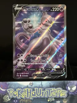 Pokemon Card Mewtwo V SWSH229 Sword & Shield Promo Holo Rare L/P - Image 1