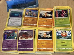 Bulk Lot 3000+ Pokemon Cards Yellow border Mix Common Uncommon Rare Foil 13+ Lbs - Image 1