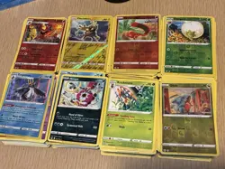 Bulk Lot 3000+ Pokemon Cards Yellow border Mix Common Uncommon Rare Foil 13+ Lbs - Image 3