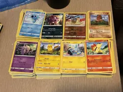 Bulk Lot 3000+ Pokemon Cards Yellow border Mix Common Uncommon Rare Foil 13+ Lbs - Image 4