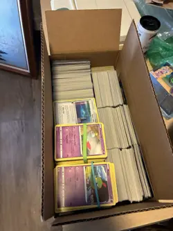 Bulk Lot 3000+ Pokemon Cards Yellow border Mix Common Uncommon Rare Foil 13+ Lbs - Image 5