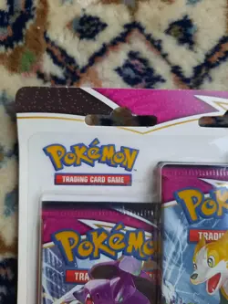 Pokemon TCG SWSH Fusion Strike Eevee Promo Card Triple Blister - New/Sealed - Image 5