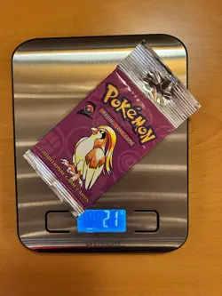 Pokemon Cards - Sealed Base 2 Set Booster Pack - Pidgeot 21g - Image 1