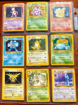 1999 Pokemon 100% Complete Base Set - 102/102 - Holo Rare Old Pokemon Cards - Image 2