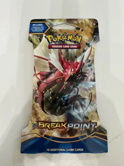 Pokemon XY BREAKpoint Sleeved Booster Pack - Factory Sealed - 10 Cards - Image 1