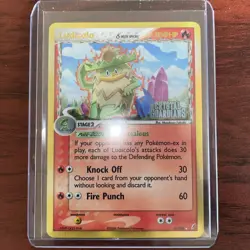 Pokemon TCG Ludicolo Reverse Holo Card 6/100 EX Crystal Guardians Delta Species - Image 1