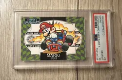 Mario psa 10, Super Mario Kart - Nintendo Banpresto Card Vintage - Image 1