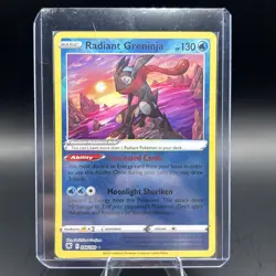 Radiant Greninja 046/189 - Pokemon TCG Astral Radiance Radiant Rare Card NM - Image 3