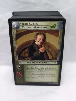 Lot Of (60) LOTR TCG Free Peoples Cards (21)Commons (22)Uncommons (17)Rares - Image 1
