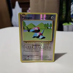 Porygon Pokemon TCG XY Evolutions Reverse Holo Uncommon Card #71/108 - Image 1
