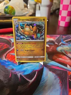 Dragonite Cracked Ice Holo 151/236 Sm-Unified Minds 2019 Pokemon TCG Mint Card - Image 1