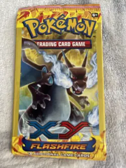 Pokemon Flashfire 3-Card Mini Booster Pack New Sealed - Image 1