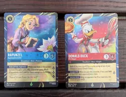 Disney Lorcana Magical Places Epcot 2026 Rapunzel & Donald Duck Promo Card - Image 1