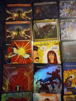 MTG Spider-Man Universe Beyond Card Lot Of Hits Arachnogenesis Foil - Image 2