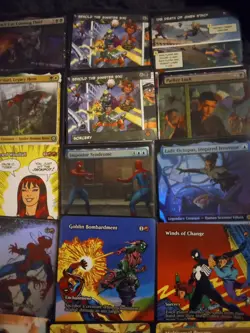 MTG Spider-Man Universe Beyond Card Lot Of Hits Arachnogenesis Foil - Image 3