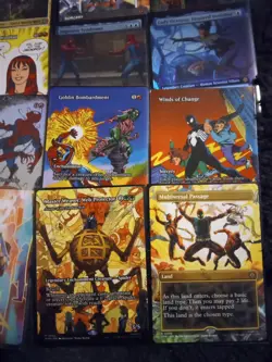 MTG Spider-Man Universe Beyond Card Lot Of Hits Arachnogenesis Foil - Image 4